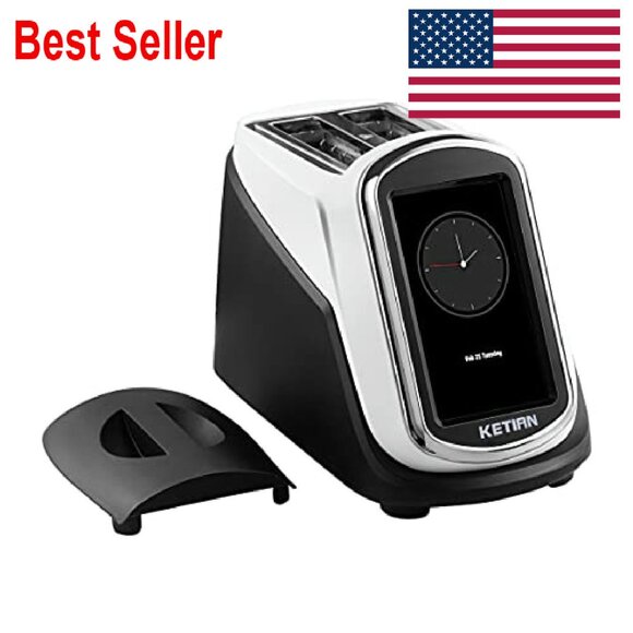 Modern Touchscreen Toaster Smart System Customize Time Quick Toast - Picture 2 of 8